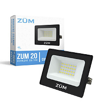 Прожектор светодиодный ZUM F02-20 6400K