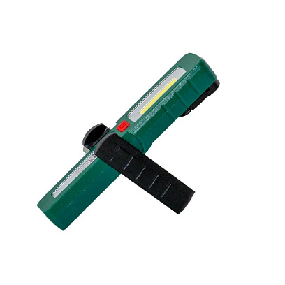 Фонарик ручной LED TR 340 3W зеленый на батарейках - фото 1
