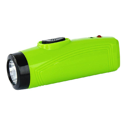 Фонарик на аккумуляторе LED SL-SD8670 зеленый - фото 1