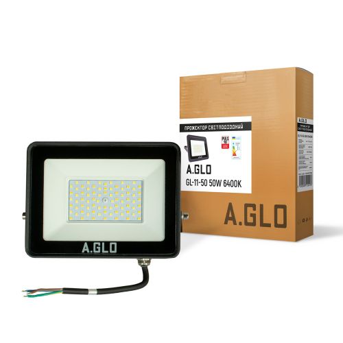 Прожектор светодиодный A.GLO GL-11- 50 50W 6400K - фото 2