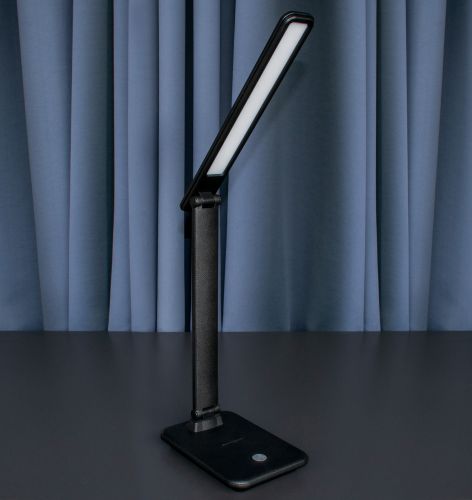 Настольная светодиодная лампа Ridy-095 9,5Вт черная - фото 10