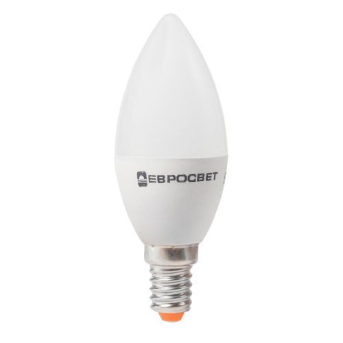 Лампа светодиодная ЕВРОСВЕТ 4Вт 4200К С-4-4200-14 E14 - фото 1