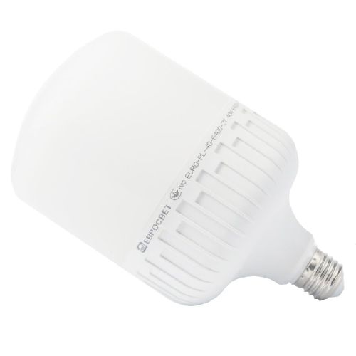 Лампа светодиодная высокомощная ЕВРОСВЕТ 40Вт 6400К EVRO-PL-40-6400-27 Е27 - фото 2