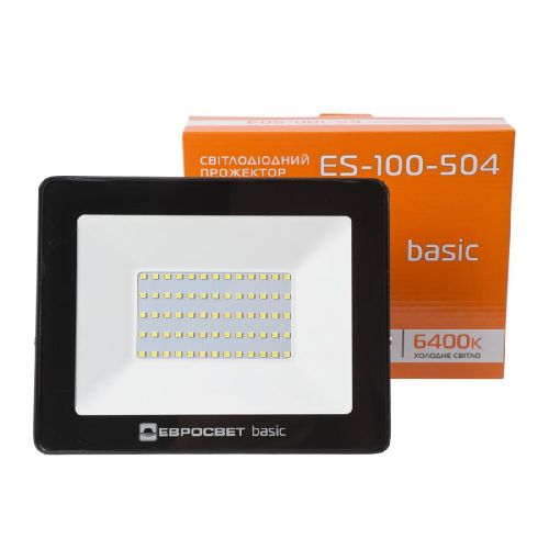 Прожектор светодиодный ES-100-504 BASIC 5500Лм 6400K  - фото 3