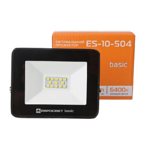 Прожектор светодиодный ES-10-504 BASIC 550Лм 6400К - фото 3