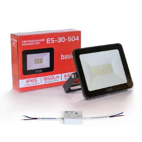 Прожектор светодиодный  ES-30-504 и PULS-10  (набор BASIC) - фото 1