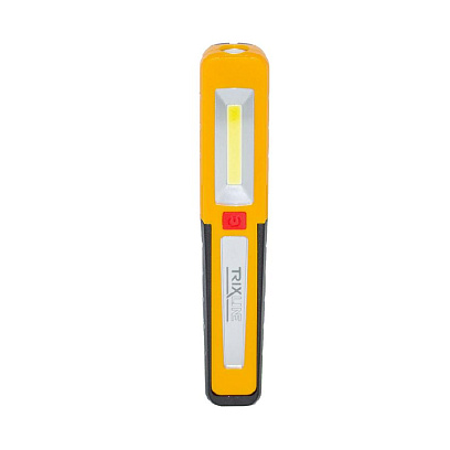 Фонарик ручной LED TR 340 3W желтый на батарейках - фото 1