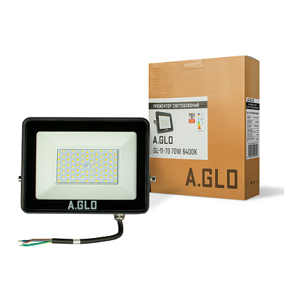 Прожектор светодиодный A.GLO GL-11- 70 70W 6400K - фото 2