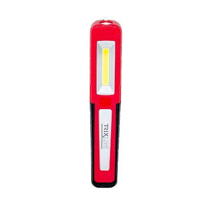 Фонарик ручной LED TR 340 3W красный на батарейках - фото 2