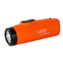 Фонарик на аккумуляторе LED SL-SD8670 оранжевый