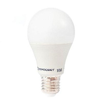 Лампа светодиодная ЕВРОСВЕТ 10Вт 4200К A-10-4200-27 ECO Е27