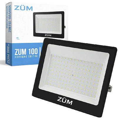 Прожектор светодиодный ZUM F02-100 6400K - фото 1