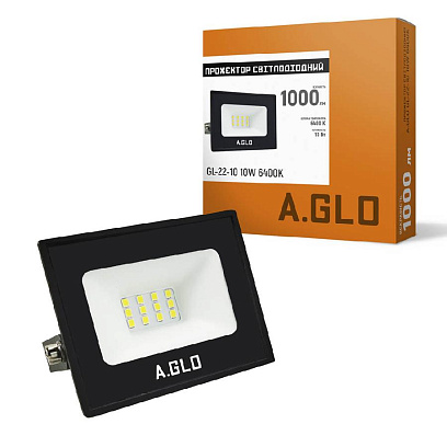 Прожектор светодиодный A.GLO GL-22-10 10W 6400K - фото 1
