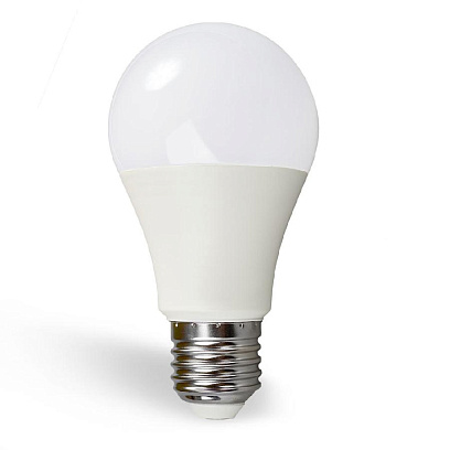 Лампа светодиодная Evro Lights 9Вт 4200К A-9-4200-27 Е27 - фото 1